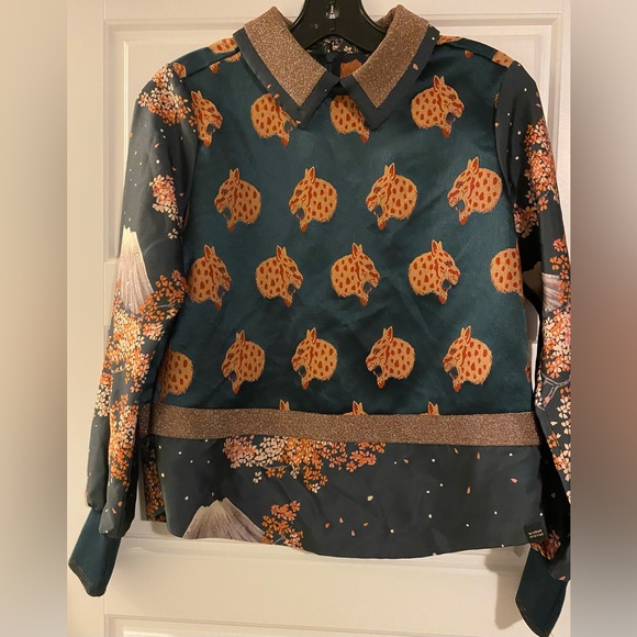 scotch and soda silk blouse xs - Picture 8 of 16